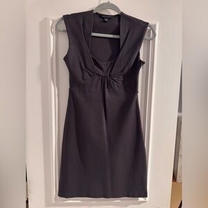 Dark Grey Banana Republic Dress